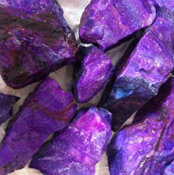 SUGILITE SOUTH AFRICAN CRYSTAL GEMSTONE BRACELET UNISEX - Picture 3 of 3